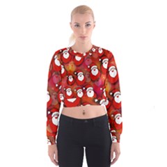 Santa Clause Cropped Sweatshirt by HermanTelo