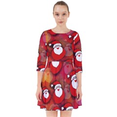 Santa Clause Smock Dress by HermanTelo