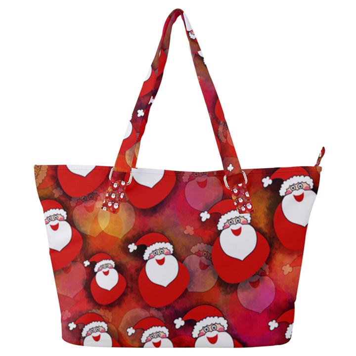 Santa Clause Full Print Shoulder Bag