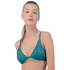 Over The Calm Sea Is The Most Beautiful Star Knot Up Bikini Top by pepitasart