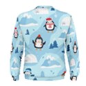 Christmas Seamless Pattern With Penguin Men s Sweatshirt View2