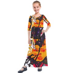 Consolation Before Battle 1 1 Kids  Quarter Sleeve Maxi Dress by bestdesignintheworld