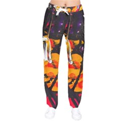 Consolation Before Battle 1 1 Women Velvet Drawstring Pants by bestdesignintheworld