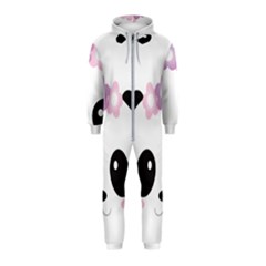 Panda Face Hooded Jumpsuit (kids)