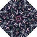 Holiday Seamless Pattern With Christmas Candies Snoflakes Fir Branches Berries Hook Handle Umbrellas (Medium) View3