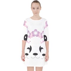 Panda Face Pocket Dress