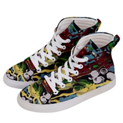 York 1 4 Men s Hi-top Skate Sneakers by bestdesignintheworld