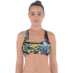 York 1 4 Cross Back Hipster Bikini Top  by bestdesignintheworld