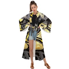 Motion And Emotion 1 2 Maxi Kimono