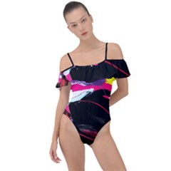 Consolation 1 1 Frill Detail One Piece Swimsuit