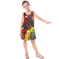 Parade Of The Planets 1 1 Kids  Sleeveless Dress by bestdesignintheworld