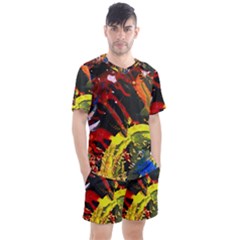 Parade Of The Planets 1 1 Men s Mesh Tee And Shorts Set