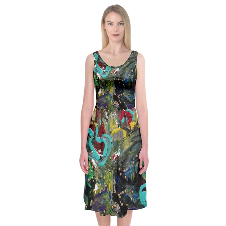 Forest 1 1 Midi Sleeveless Dress