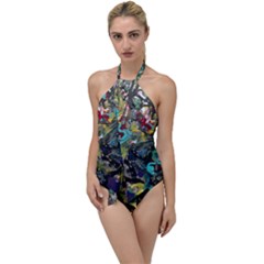 Forest 1 1 Go With The Flow One Piece Swimsuit by bestdesignintheworld