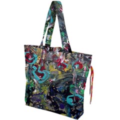 Forest 1 1 Drawstring Tote Bag by bestdesignintheworld