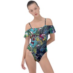 Forest 1 1 Frill Detail One Piece Swimsuit