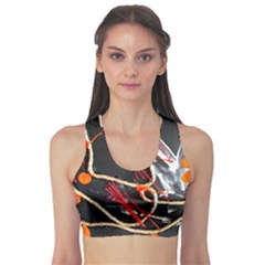 Collage 1 1 Sports Bra by bestdesignintheworld