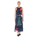 Colorful Funny Christmas Pattern Sleeveless Maxi Dress View2