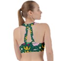 Funny Decoration Christmas Pattern Background Sweetheart Sports Bra View2