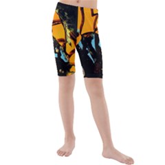 York 1 5 Kids  Mid Length Swim Shorts