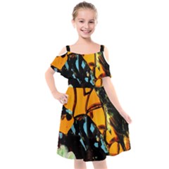 York 1 5 Kids  Cut Out Shoulders Chiffon Dress by bestdesignintheworld