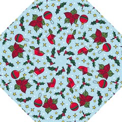 Colorful Funny Christmas Pattern Golf Umbrellas by Vaneshart