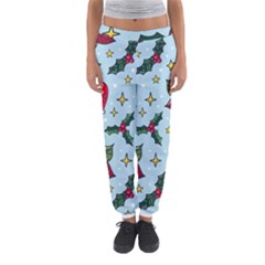 Colorful Funny Christmas Pattern Women s Jogger Sweatpants by Vaneshart