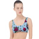 Colorful Funny Christmas Pattern The Little Details Bikini Top View1