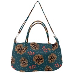 Christmas Seamless Pattern Removal Strap Handbag by Vaneshart