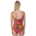 Colorful Funny Christmas Pattern Camisole Leotard  View2