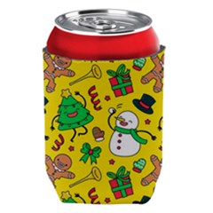 Funny Decoration Christmas Pattern Can Holder by Vaneshart