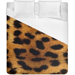 Leopard Skin Pattern Background Duvet Cover (california King Size) by Vaneshart