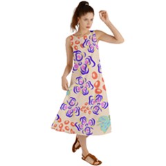 Sandra Summer Maxi Dress by printondress