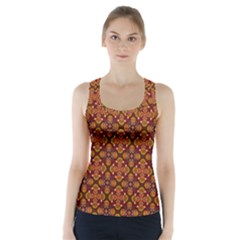 Ethnic Pattern Design Racer Back Sports Top by RedPanda