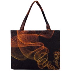 Circle Fractals Pattern Mini Tote Bag