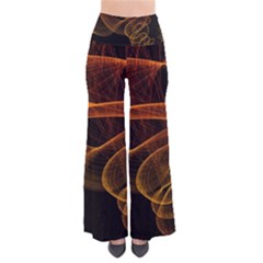 Circle Fractals Pattern So Vintage Palazzo Pants