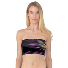 Fractal Flower Floral Abstract Bandeau Top