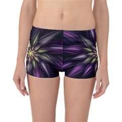 Fractal Flower Floral Abstract Boyleg Bikini Bottoms