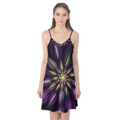 Fractal Flower Floral Abstract Camis Nightgown