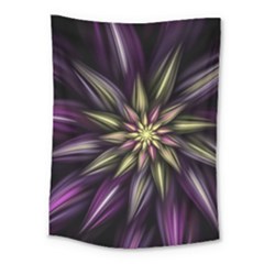 Fractal Flower Floral Abstract Medium Tapestry