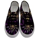 Fractal Flower Floral Abstract Men s Classic Low Top Sneakers View1