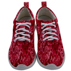 Background Abstract Surface Red Mens Athletic Shoes by HermanTelo