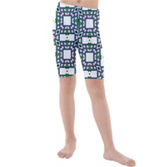 Illustrations Texture Modern Kids  Mid Length Swim Shorts by HermanTelo