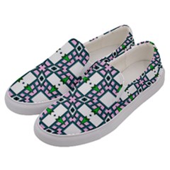 Illustrations Texture Modern Men s Canvas Slip Ons