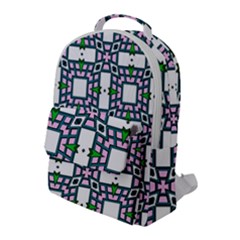 Illustrations Texture Modern Flap Pocket Backpack (large)