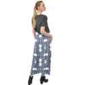 Illustrations Texture Modern Velour Split Maxi Skirt View2