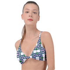 Illustrations Texture Modern Knot Up Bikini Top by HermanTelo