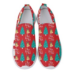 Funny Christmas Pattern Women s Slip On Sneakers