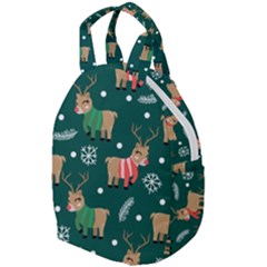 Cute Christmas Pattern Doodl Travel Backpacks by Vaneshart