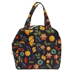 Christmas Seamless Pattern Boxy Hand Bag